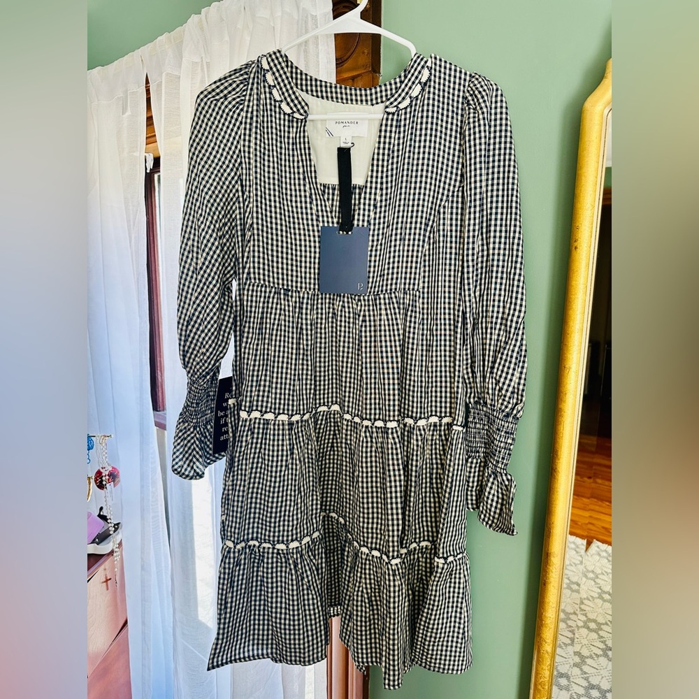NWT Tuckernuck gingham kenzo dress